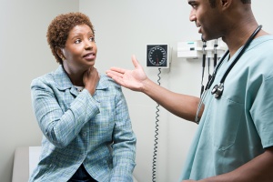 women talking to doctor about Anxiety Management