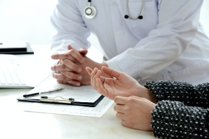 Women talking to doctor about Anxiety Management