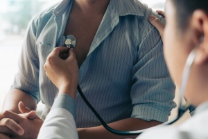 women getting heart checked by Primary Care Doctors