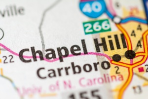 map showing where a Chapel Hill Family Doctors is located