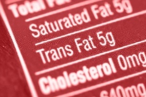 5 grams trans fat on product label