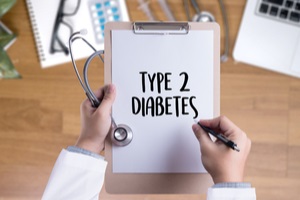 type 2 diabetes doctor a test disease health medical concept