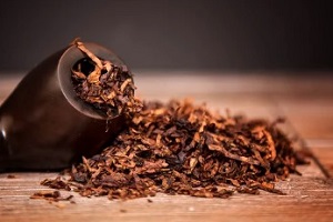 tobacco in pipe