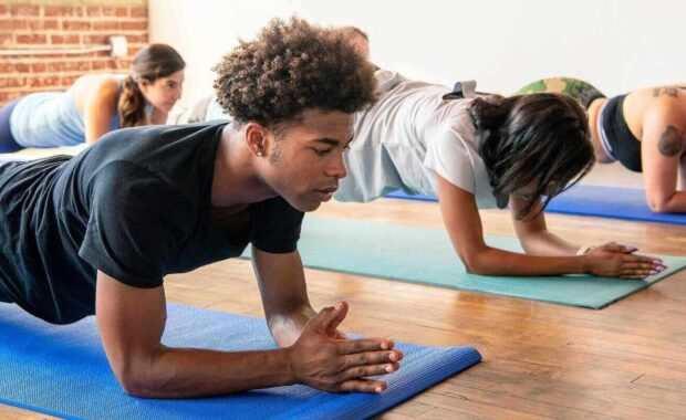 beginners yoga class