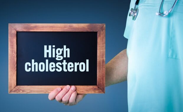 Durham, NC doctor shows sign of high cholesterol