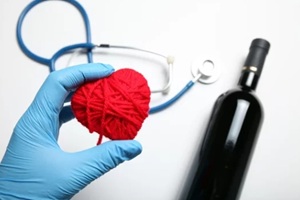 natural red wine is good for heart health